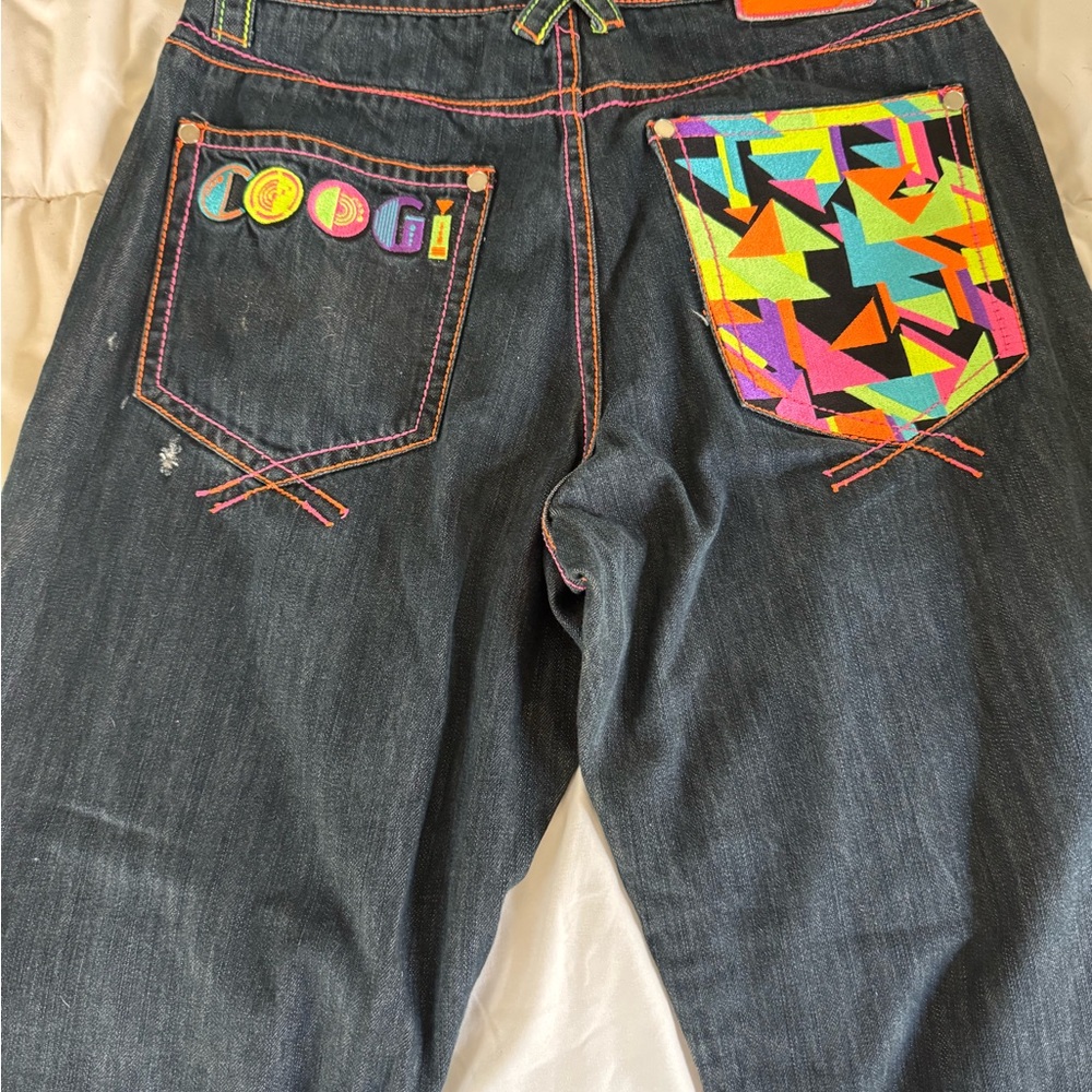 Coogi Men's Multicolor Denim Jeans